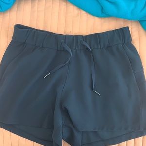 Black lululemon shorts